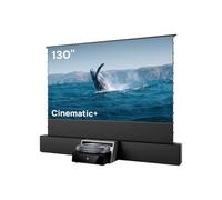 AWOL Aetherion MAX Proyector 4K 3D de Ultra Corta Distancia + Pantalla de Suelo ALR Motorizada de 130" + Soporte Universal para Proyectores UST de 130" (Pack Combinado)