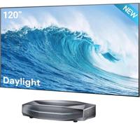 AWOL VISION Aetherion MAX + Pantalla ALR Day Light 120 Pulgadas. Proyector de Ultra Corta Distancia con láser RGB Triple, 4K UHD, HDR10+, Dolby Vision y Atmos para Cine y Juegos