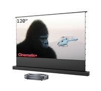 AWOL VISION Aetherion MAX + Pantalla ALR de Suelo de 120 Pulgadas. Proyector de Ultra Corta Distancia con láser RGB Triple, 4K UHD, HDR10+, Dolby Vision y Atmos para Cine y Juegos