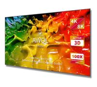 AWOL Vision ALR-C150 - Pantalla ALR para proyección de ultra corta distancia, Ganancia de la pantalla 0.6, Pantalla de proyección tensada