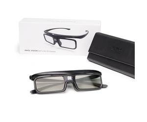 AWOL Vision DLP Gafas 3D Gafas Recargables con Obturador Activo compatibles con AWOL Vision LTV-2500, LTV-3500, Vanish TV y Otros proyectores 3D DLP-Link (DG-001)