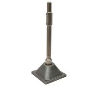 awolsrgiop Machacador para martillo de demolición hexagonal de 1-1/8", placa de apisonamiento antigolpes, acero 406CR, compactador de suelo 40 x 15 x 15 cm, placa vibratoria para trabajos de