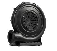 awolsrgiop Soplador para castillo hinchable de 370 W, soplador permanente de alta presión, ventilador inflable, inflable, 340 m³/h, gran volumen de aire, silencioso, ventilador radial, para inflables