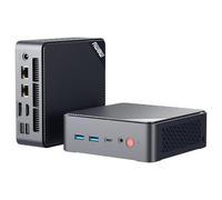 AWOW Mini PC W-11 Pro con Procesador Twin Lake-N N150 Quad Core a 3.60 GHz, 16 GB DDR4 3200 MHz, 512 GB SSD M.2 PCIe3.0, Mini Computadora, HDMI, DP, 4K@60 Hz, Doble RJ45 Gigabit Ethernet, AX101