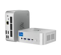 AWOW Mini PC W-11 Pro Core i5-13500HX 14C 20T 2.5GHz hasta 4.7GHz, Dual 16GB DDR4 3200MHz 512GB M.2 PCIE3.0 SSD, Triple Display HDMI DP Type-C 4K@60 Hz 2.5G RJ45 Gigabit Ethernet, AX201