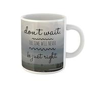 Awowee Taza de café con los mejores refranes inspiradores y motivacionales sobre la sabiduría positiva de la vida, tazas de té de cerámica de 325 ml, el mejor regalo o recuerdo para familiares, amigos