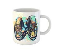 Awowee Taza de café con símbolo romántico de amor eterno, símbolo del infinito, inmortalidad, taza de té de cerámica de 325 ml, el mejor regalo o recuerdo para familiares, amigos y compañeros de