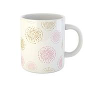 Awowee Taza de café de cerámica de 325 ml con patrón de puntos negros, rosas y dorados, lentejuelas, aniversario, cumpleaños, taza de té, el mejor regalo o recuerdo para familiares, amigos, compañeros