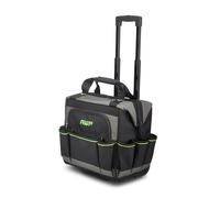 AWP - Bolsa de Herramientas Enrollable de 35,6 cm con Mango telescópico de Goma y Rueda Resistente, construcción Resistente al Agua