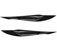 AWPF Cejas para Faros Delanteros de Coche para BMW 3 Series F30 Sedan F31 Wagon 2011-2018, Cabeza Delantera Lámpara Cubierta de Párpado Pegatina, Cejas de Faros Embellecedora, Fácil de Usar