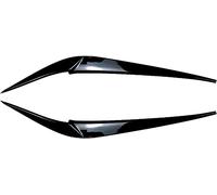 AWPF Cejas para Faros Delanteros de Coche para BMW X3 X4 G01 G02 2018 2019 2020 2021, Cabeza Delantera Lámpara Cubierta de Párpado Pegatina, Cejas de Faros Embellecedora, Fácil de Usar
