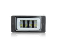 Awqmx Faros Antiniebla Delanteros Para Lada Para Todoterreno 12v Faro Led Cuadrado Luz De Circulación Diurna Señal De Giro Lada Lámpara Antiniebla Montaje DRL(1pc)
