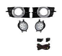 Awqmx Faros Antiniebla Delanteros Para Toyota Para Wish 2009 2010 2011 2012 Luz Antiniebla LED Halógena Kit Antiniebla Para Coche Lámpara DRL(LED Head Lamp)