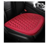 Awqmx Funda Asiento Coche Funda Asiento Coche Tela Transpirable Funda Cóncava Convexa para Masaje Cara Cojín General para Asiento Coche con Cojín Respaldo(Red Square Pad)