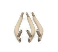 Awqmx Manijas Interiores Coche Reemplazo 3 Piezas Puerta Panel Embellecedor Para BMW Para X5 Para X6 F15 F16 Años 2014 A 2018 Manijas Interiores Puertas Coche(Beige,LHD)