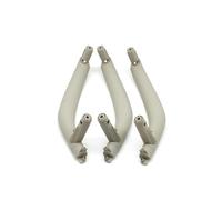 Awqmx Manijas Interiores Coche Reemplazo 3 Piezas Puerta Panel Embellecedor Para BMW Para X5 Para X6 F15 F16 Años 2014 A 2018 Manijas Interiores Puertas Coche(Oyster,LHD)