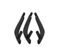 Awqmx Manijas Interiores Coche Reemplazo 3 Piezas Puerta Panel Embellecedor Para BMW Para X5 Para X6 F15 F16 Años 2014 A 2018 Manijas Interiores Puertas Coche(Negro,RHD)