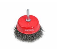 Awtools, cepillo frontal con vástago 65 mm, herramienta de limpieza,