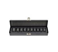 Awtools impact socket set 1/2" with 10 pieces, guaranteed for 3 years, perfect for heavy-duty tasks and compatible with various impact wrenches.
