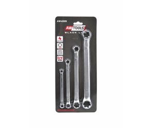 Awtools juego de llaves de ojo torx e6-e24 4 piezas.
