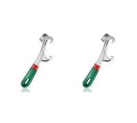 Awwertse 2X Herramienta para Abrir Baldes de 5 Galones: Llave para Quitar Tapas de Baldes de Pintura de Aluminio Mejorada, Abrelatas de Metal de 8,5 Pulgadas