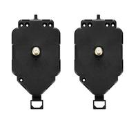 Awwertse 2X Mecanismo de Reloj de Péndulo de Cuarzo DIY Reloj de Pared con Movimiento Piezas de Reparación de Motor Herramientas de Relojería de Cuarzo para el Hogar 16,5Mm