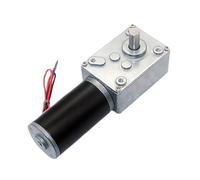 Awwertse 5840-31ZY Motor de Reducción de CC con Microcodificador de Gusano Turbo con Autobloqueo y Control de Velocidad, Motor Pequeño de 24 V y 12 RPM