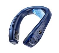 Awwertse Aire Acondicionado Portátil para Cuello, Ventilador Portátil con Ventilador de Cuello Frío, Batería Recargable de 5200 MAh, Color