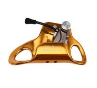 Awwertse Ascensor de Pecho para Escalada en, Abdominal, para Exteriores, Cuerda Vertical, Abrazadera para Cuerda de 8-13 Mm, Dorado.