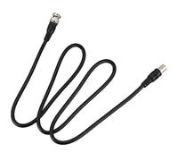 Awwertse BNC Macho a Hembra del Enchufe CCTV Cable de Extension coaxial de 3,3 pies de Negro