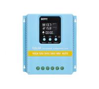 Awwertse Controlador de Carga Solar MPPT de Detección Automática de Presencia (AIP) de 12 V, 24 V, 36 V, 48 V y 100 A
