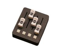 Awwertse Controlador MIDI con 4 Faders y 4 Botones para Control de DAW en Producción Musical y Streaming.