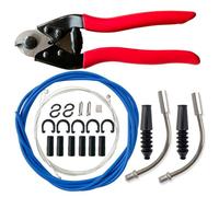 Awwertse El Kit de Carcasa de Cable de Cambio de Bicicleta Universal Incluye Cortadores de Cables, Cable de Cambio de Bicicleta, Cable de Freno