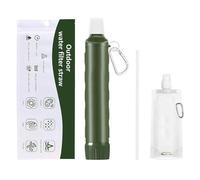 Awwertse Filtro de Agua Potable para Acampar, Pajita, Portátil, Minifiltro para Acampar Al Aire Libre y Hacer Senderismo.