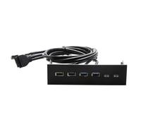 Awwertse Hub USB Multifuncional, Unidad Óptica, Panel Frontal, Tarjeta de Expansión de Panel Frontal.