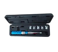 Awwertse Juego de 7 Llaves Dinamométricas de de 2 A 10 NM, Llave Dinamométrica de Radios, Juego de Llaves Dinamométricas de Acero de 2 A 10 NM con Barra de Extensión