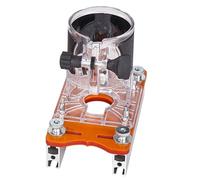 Awwertse Localizador de Ranuras para Fresadora de Madera con Base Ranurada de Precisión, Recortador de Bordes, Herramienta de Corte de Curvas para Fresado, Soporte de Alta Precisión