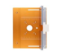 Awwertse Mesa de de Micro Ranura Eléctrica, Enrutador de Madera, Placa de Inversión para Banco de Trabajo, Placa de Enrutador para Carpintería, Ranurado, Recorte, Chaflán, Mesa.