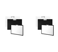 Awwertse Paquete de 4 A3 Portapapeles Portapapeles A3 Paisaje Tablero de Escritura con Clip y Orificio para Colgar para Oficina Cocina Taller