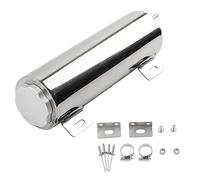 Awwertse Tanque de Desbordamiento del Radiador de 3X9 Pulgadas Botella Tanque de Desbordamiento del Refrigerante Suministros Universales para AutomóViles