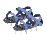 Awwertse Zapatos Aireadores de Césped, Calzado de Jardinería de Talla Única, Aireador de Césped con Correa en X, Zapatos con Púas para Césped y Jardín.