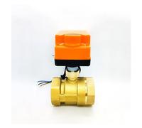 AWWVRLMM 1 Uds. Válvula de Bola eléctrica latón 1-1/2 "actuador eléctrico bidireccional Tres Cables y Dos Controles con Interruptor Manual 220V 24V 12V(DC12V)