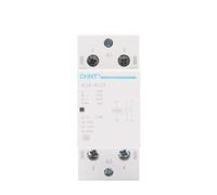 AWWVRLMM Contactor de CA NCH8, Tipo riel, doméstico, pequeño, monofásico, 2P, 4P, 220 V, 230 V, 40 A, 63 A, 50 Hz, 60 Hz, 2 NC, 2 NO, 1 NO, 1 NC, 4 NO, 2 NO, 2 NC(4P 40A 4NO)
