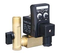 AWWVRLMM Drenador electrónico automático de Aire comprimido for Tanque de Gas, Tipo Dividido, DN15, 1/2 Pulgada, 24 V, 110 V, 220 V, 380 V, con Temporizador electrónico.(AC 220v,Type 3)