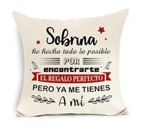 Awyuan He Hecho Todo Lo Posible por Encontrarte Regalos-De Cumpleaños Navidad Recuerdos de Graduación Regalos de Cumpleaños Un Cojín para Mi Sobrina
