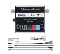 AX-17 Pro Auto Antena-sintonizador de onda corta con protección ESD TVS para ATAS-120A M-120A M-130A para ICOM para Yaesu para Kenwood