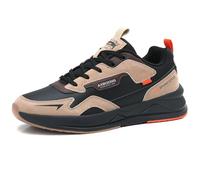 AX BOXING Zapatillas Hombre Casual Ligera Zapatos Deporte Transpirable Sneakers Tennis Caminar Trainers Running Marrón Claro 42 EU