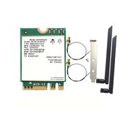 AX200NGW Tarjeta de Red Wi-Fi 6 M.2 NGFF 2.4Ghz/5G 2974Mbps Tarjeta Wi-Fi 802.11Ax Adaptador Wi-Fi 5.2 con Antena de 8dbi