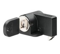 Axa 424065 Bloqueo del Portapilas, Negro, 10 x 5 x 5 cm