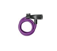 AXA 59431204KC Resolute 8-120 Royal Purple Cable Lock, 120 cm